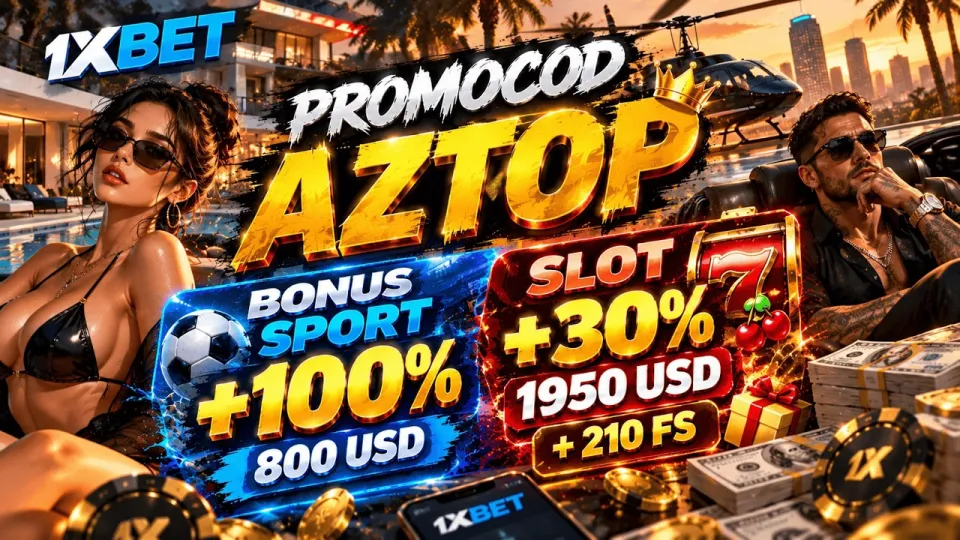How to Claim the 1xbet Sign Up Bonus With Promo Code AZTOP